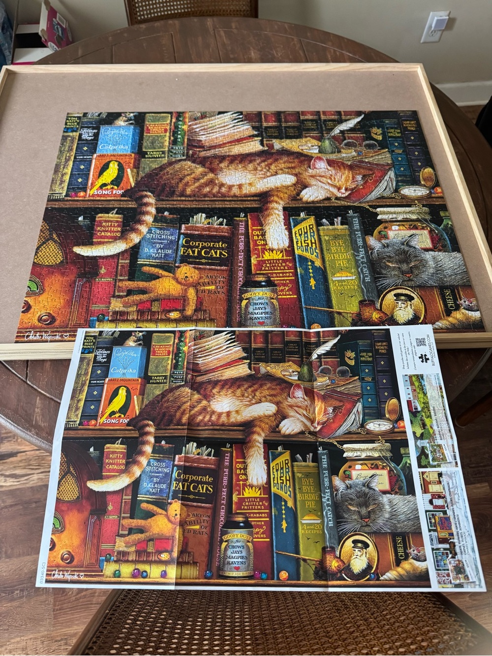 Sleeping Tabby Cat Puzzle